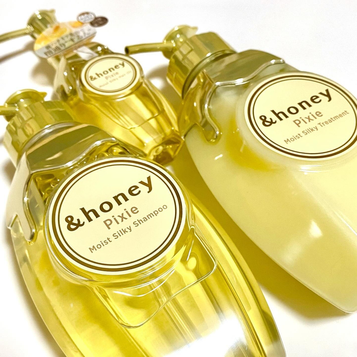 アンドハニー ピクシー モイストシルキー シャンプー1.0/ヘアトリートメント2.0/&honey/市販シャンプーを使ったクチコミ(5枚目)