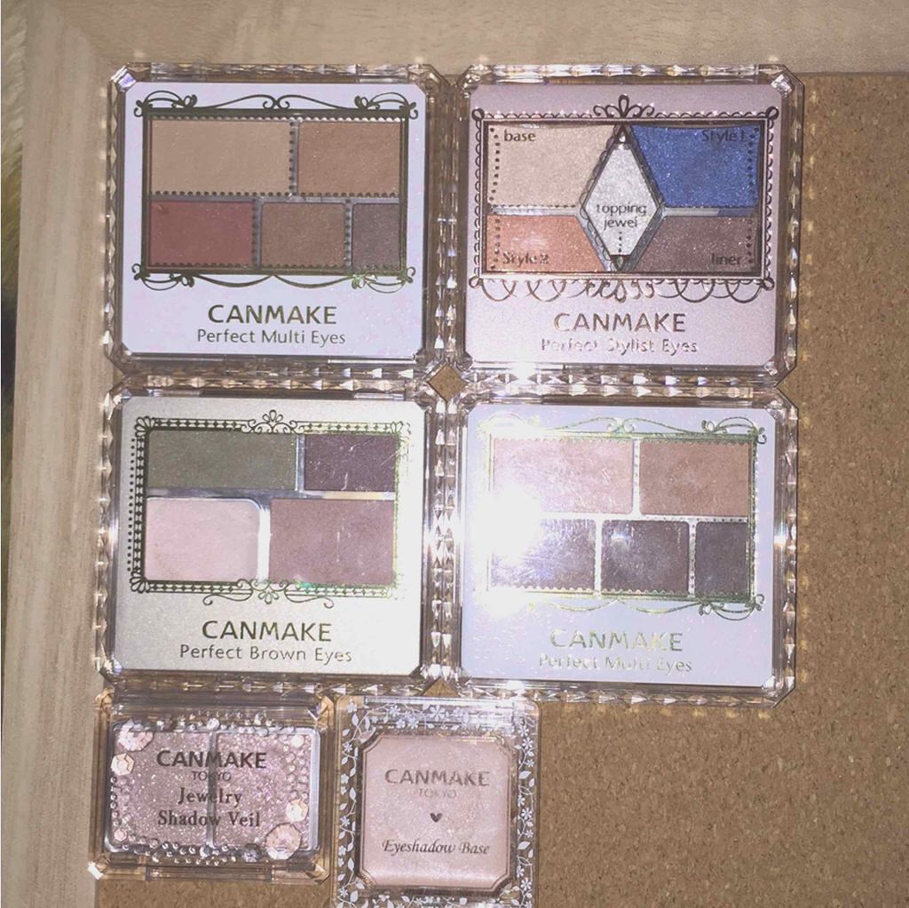 パーフェクトブラウンアイズ/キャンメイク/ジェル・クリームアイシャドウを使ったクチコミ（1枚目）