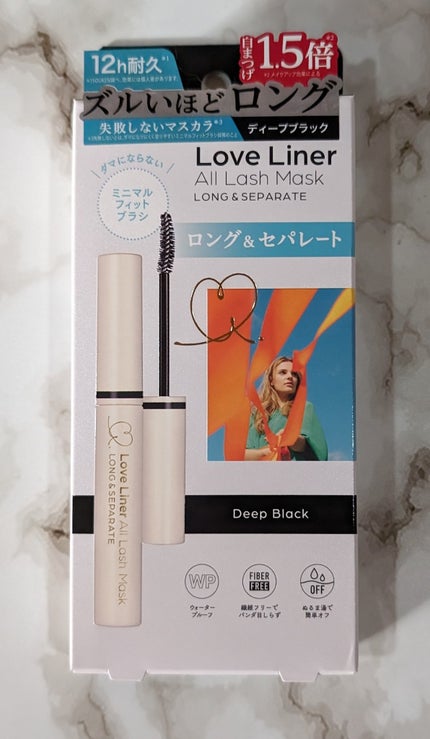 オールラッシュ マスク ロング&セパレート<マスカラ>/ラブ・ライナー/マスカラを使ったクチコミ(1枚目)