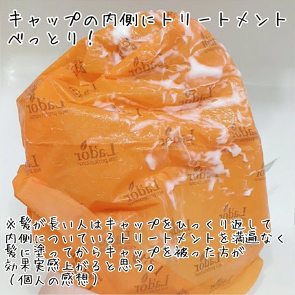 ACV VINEGAR HAIR CAP /La'dor/アウトバストリートメントを使ったクチコミ(3枚目)