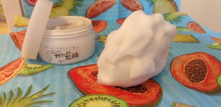 いいじゃんガスール石鹸/イーキューブ/洗顔石鹸を使ったクチコミ(3枚目)