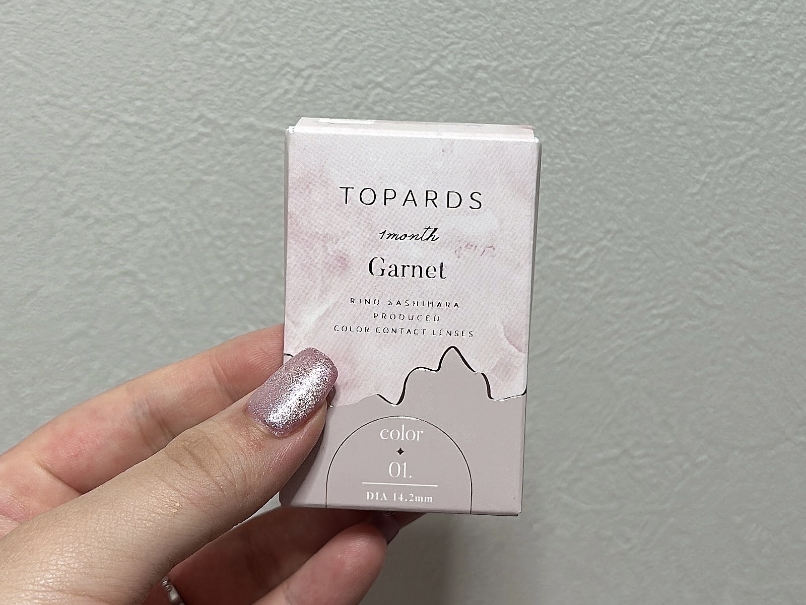 TOPARDS 1month ガーネット/TOPARDS/１ヶ月（１MONTH）カラコンを使ったクチコミ（1枚目）
