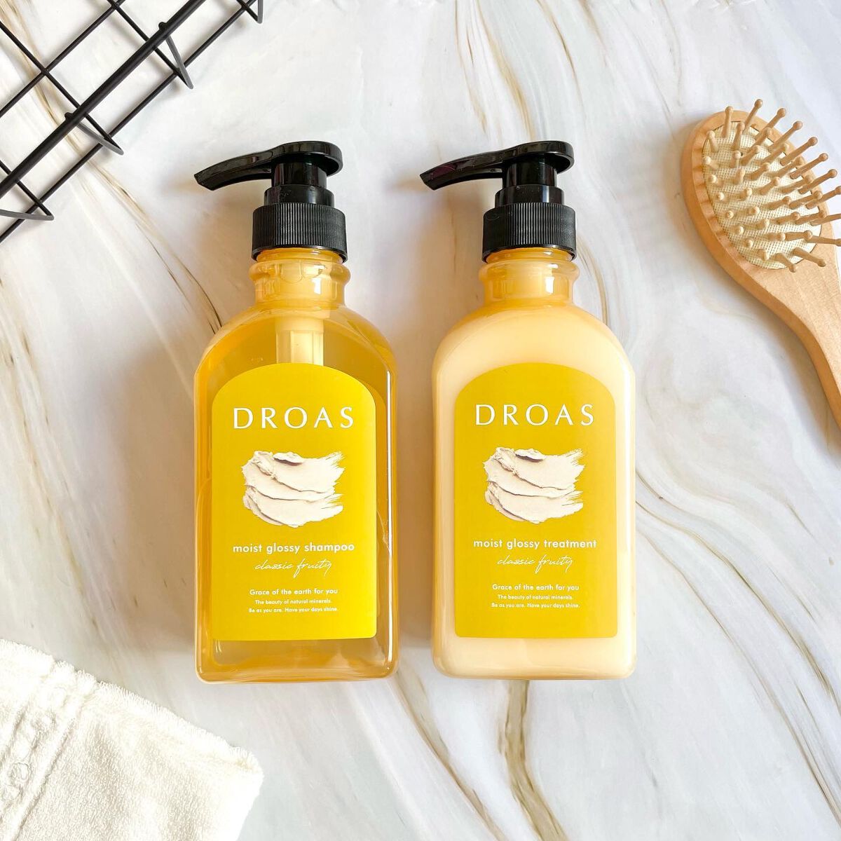 モイストグロッシーシャンプー/トリートメント/DROAS/市販シャンプーを使ったクチコミ(1枚目)