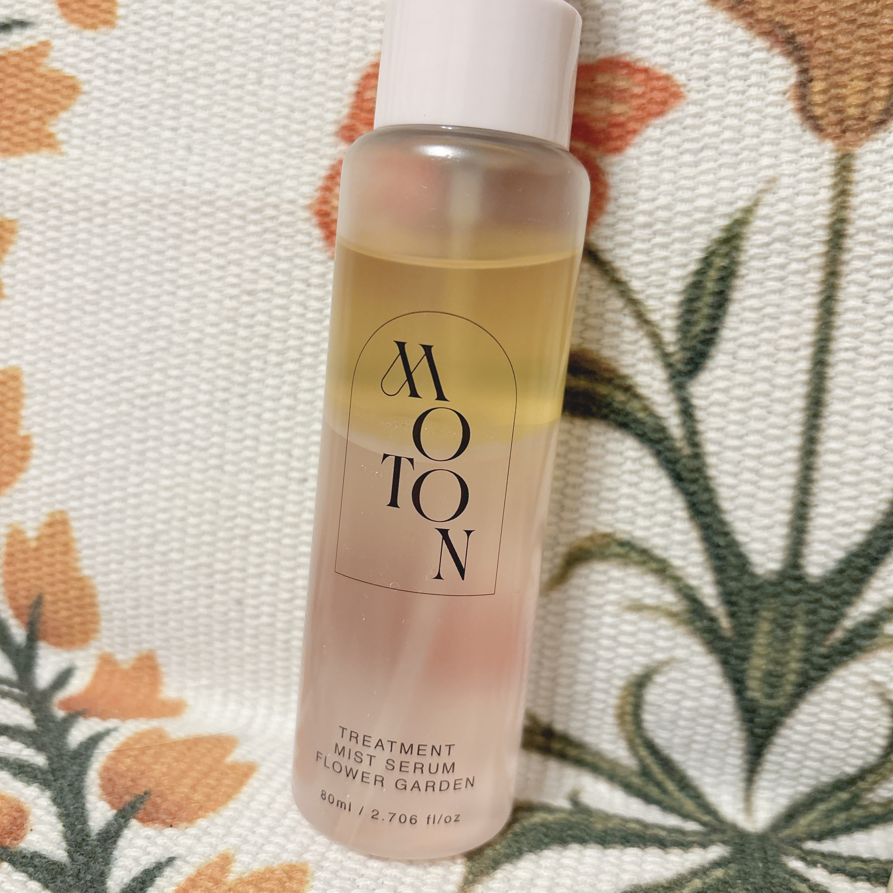 MOTON トリートメントミストセラム フラワーガーデン/MOTON/ヘアミストを使ったクチコミ（2枚目）