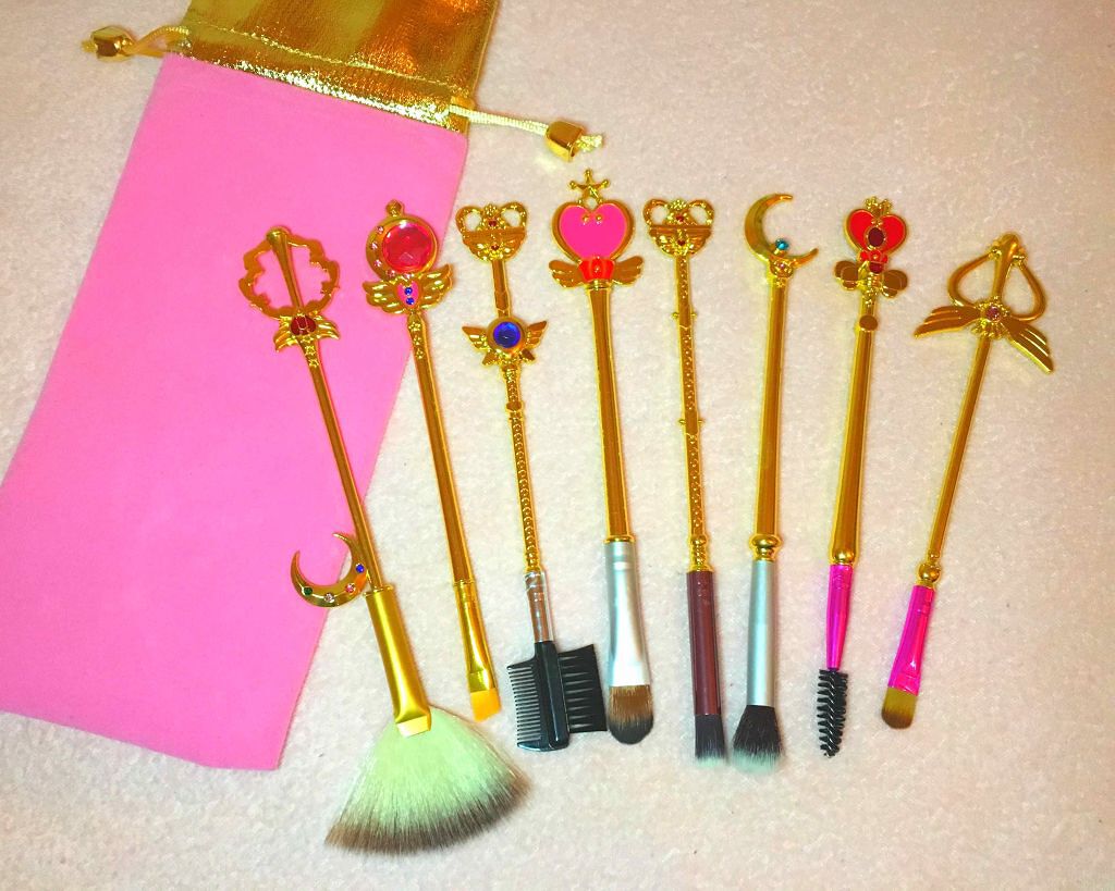 美少女戦士風メイクブラシ/メイクブラシを使ったクチコミ（2枚目）