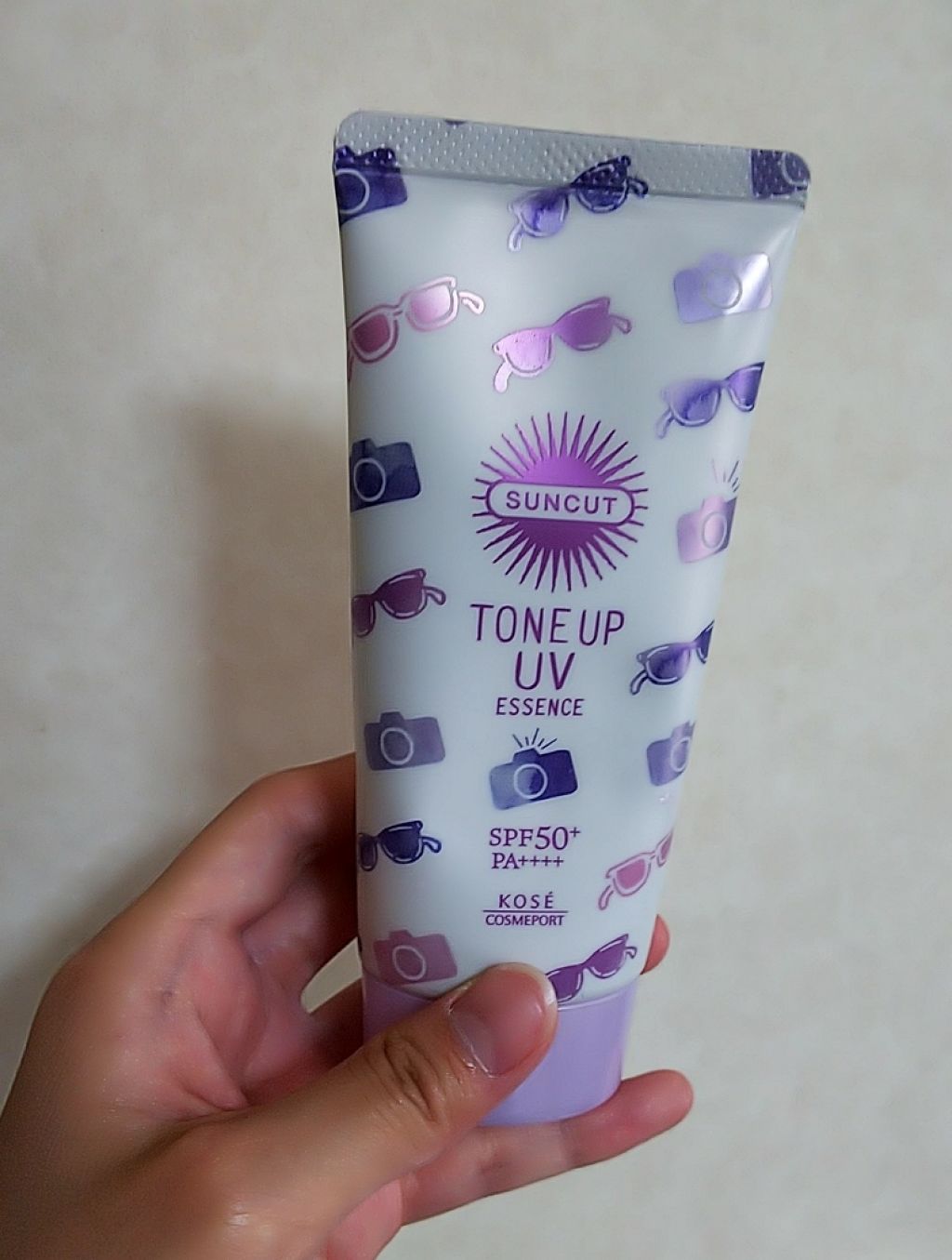 トーンアップUV エッセンス/サンカット®/日焼け止めローションを使ったクチコミ（1枚目）