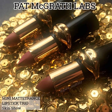 PAT McGRATH LABS Mini MatteTrance Lipstick Trioのクチコミ「
...................................................」（1枚目）