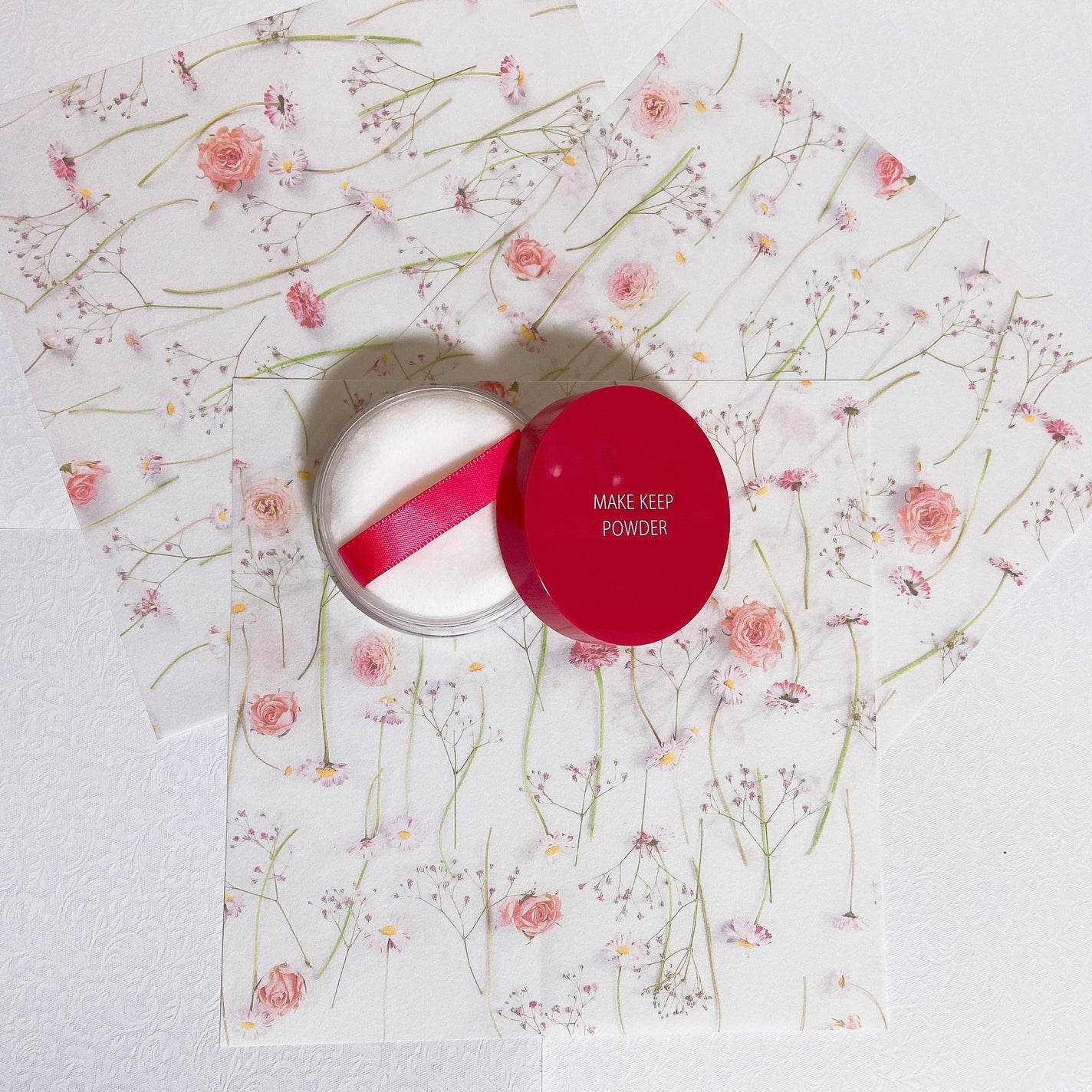 メイク キープ パウダー/コーセーコスメニエンス/ルースパウダーを使ったクチコミ(4枚目)