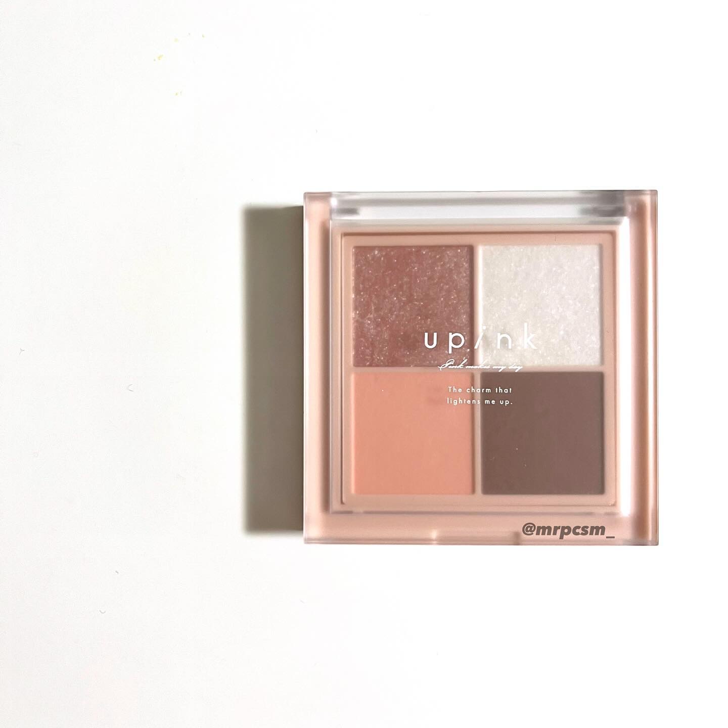 シャインオンステージアイパレット 101 トゥインクルウィンター/upink/アイシャドウパレットを使ったクチコミ（1枚目）