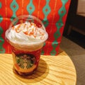 スターバックス ストロベリーandベルベットブラウニーフラペチーノ