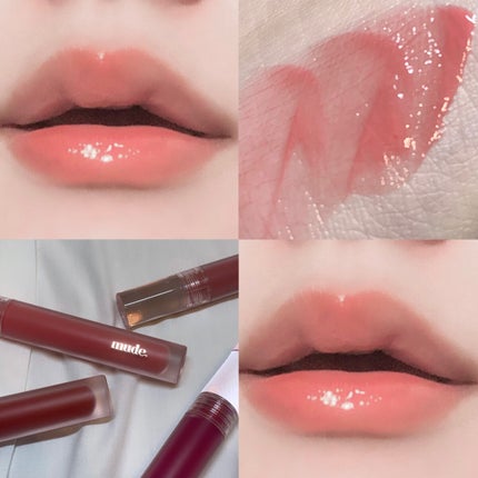 グラッセリップティント/mude/リップティントを使ったクチコミ(4枚目)