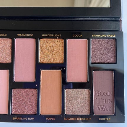 ボーン ディス ウェイ ザ ナチュラル ヌード アイシャドウ パレット/Too Faced/アイシャドウパレットを使ったクチコミ(4枚目)