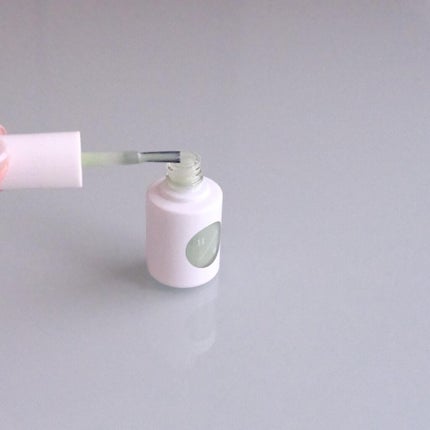 カラーベースコート ゼロ/uka/オールインワンネイルを使ったクチコミ(2枚目)