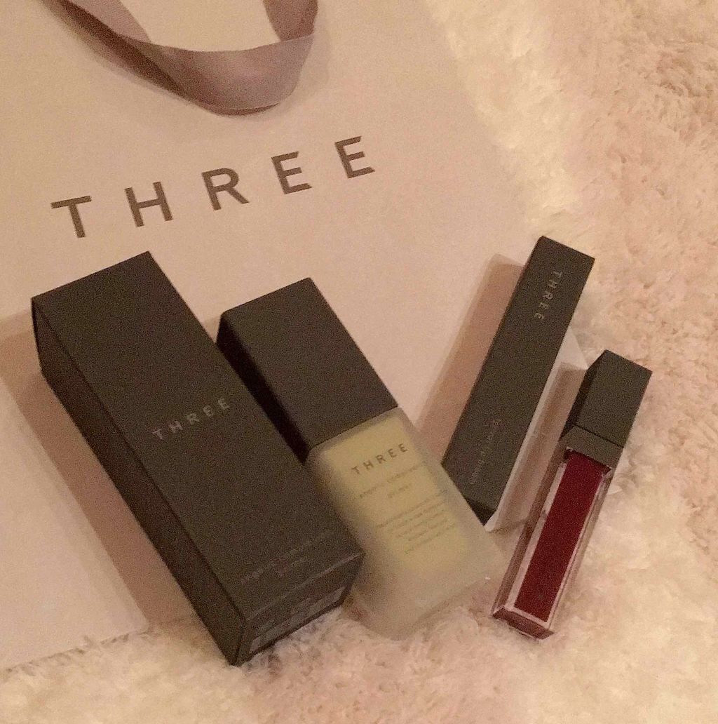 シマリング リップジャム/THREE/リップグロスを使ったクチコミ(1枚目)