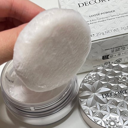 ルース パウダー 07 nude matte snow/DECORTÉ/ルースパウダーを使ったクチコミ(3枚目)
