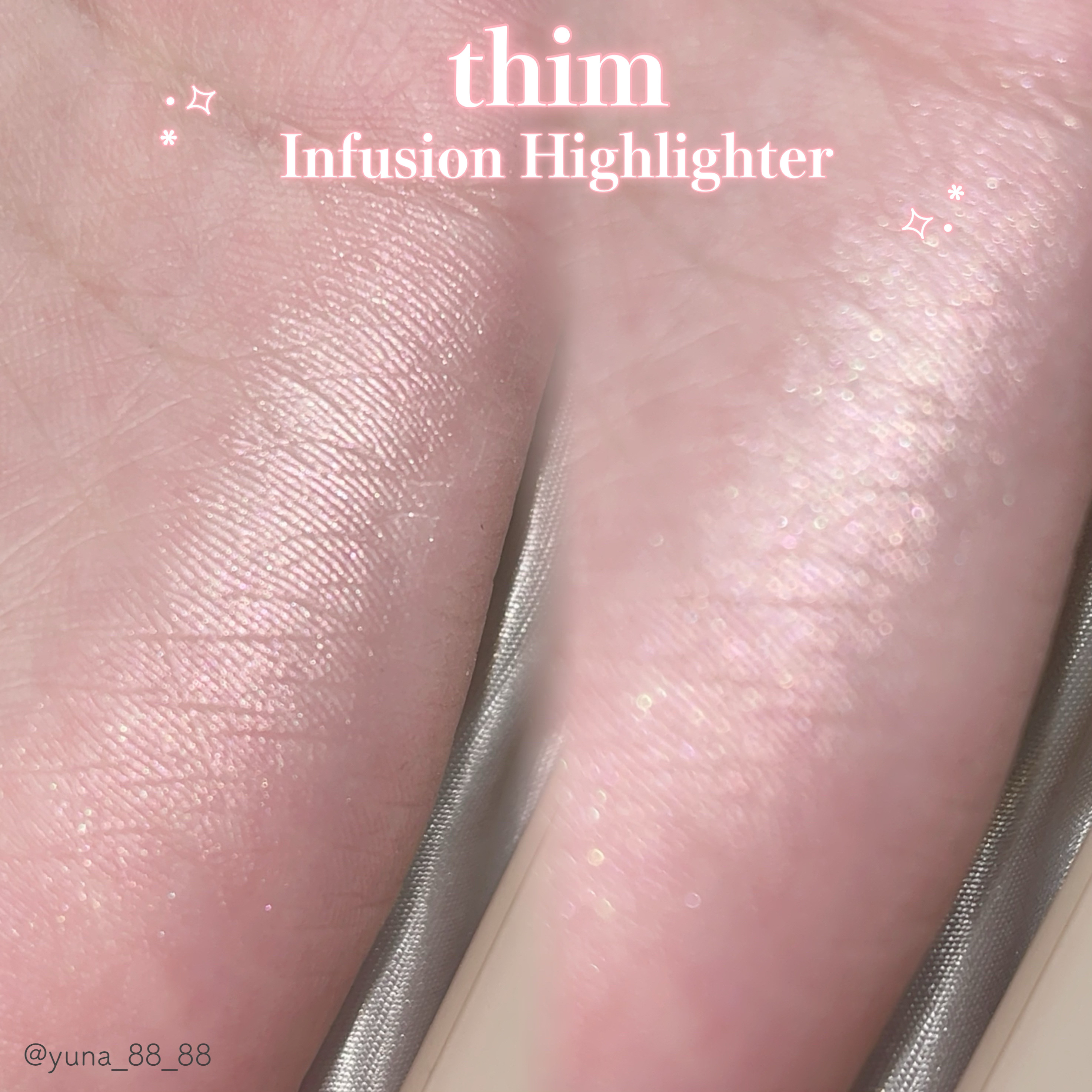 インフュージョンハイライター/thim/パウダーハイライトを使ったクチコミ（3枚目）