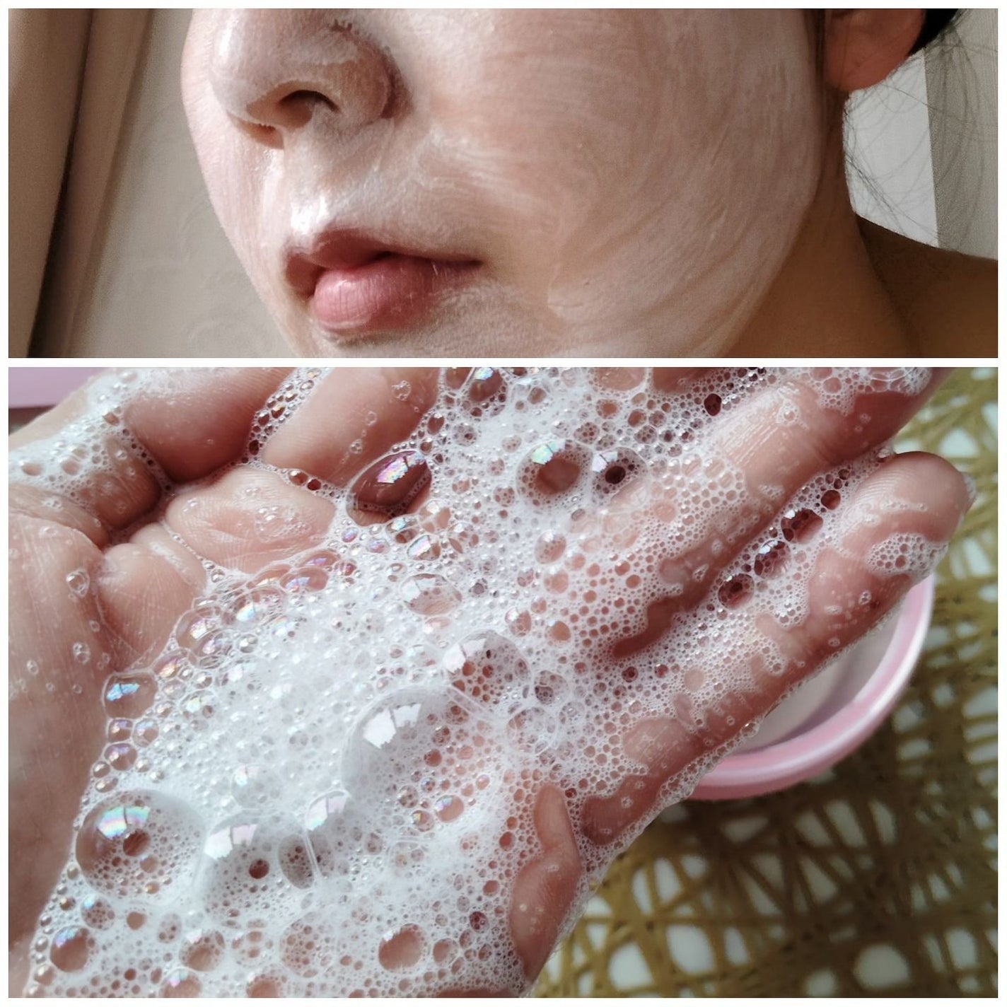 ピンクアロエメレンゲクレンザー/APRILSKIN/その他洗顔料を使ったクチコミ(3枚目)