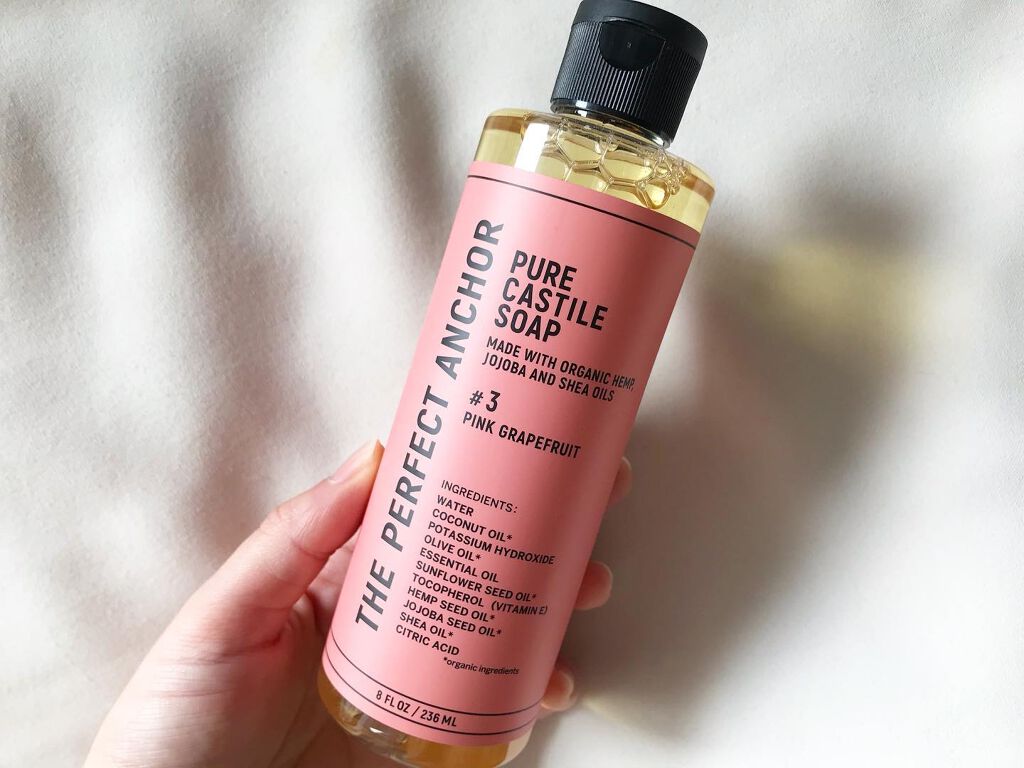 ザ・パーフェクトアンカー ピンクグレープフルーツ #3/THE PERFECT ANCHOR/ボディソープを使ったクチコミ(1枚目)