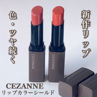 リップカラーシールド/CEZANNE/口紅を使ったクチコミ（1枚目）