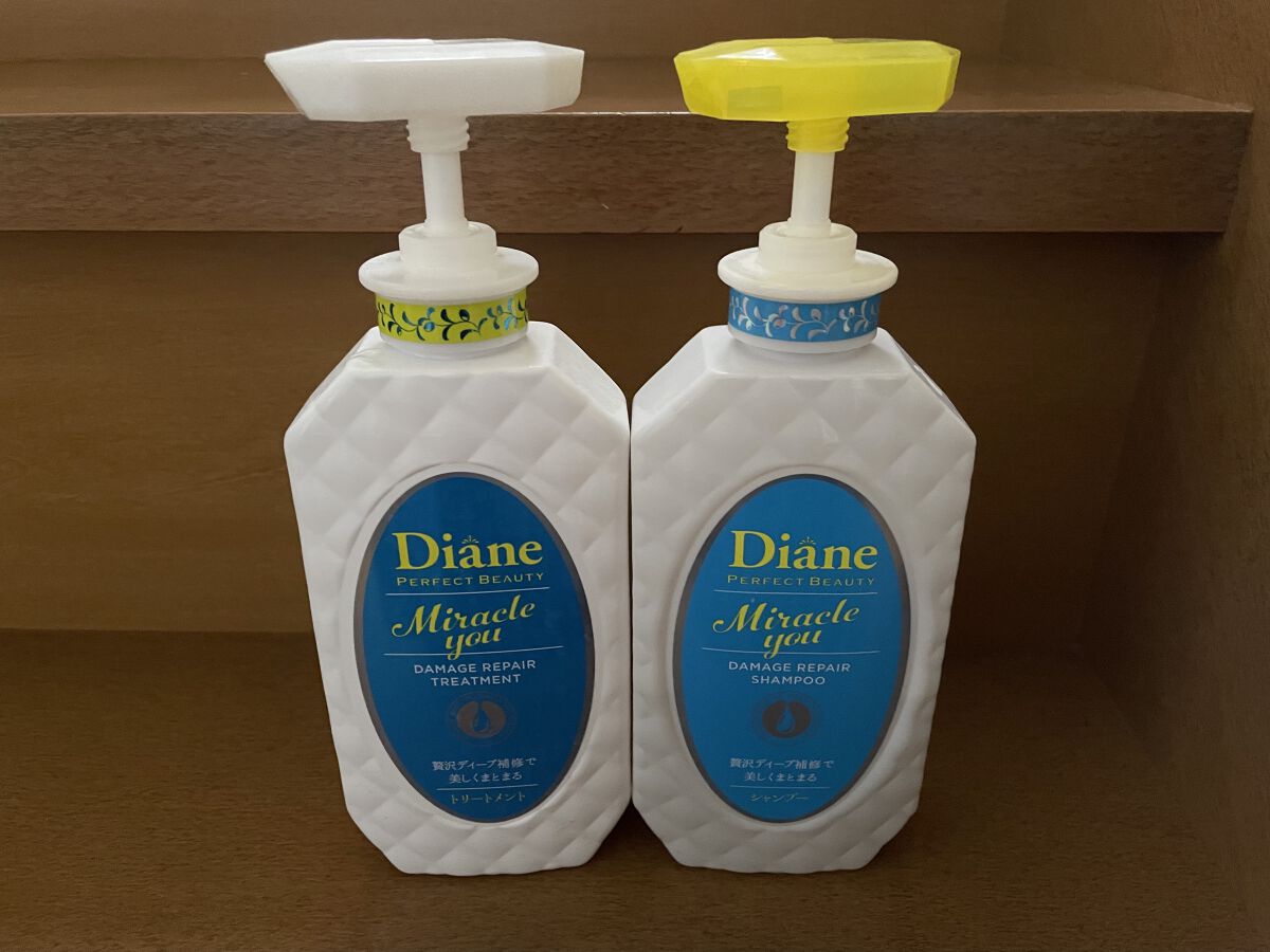 ミラクルユー/シャンプー＆トリートメント シャンプー(本体)/ダイアン/市販シャンプーを使ったクチコミ（1枚目）