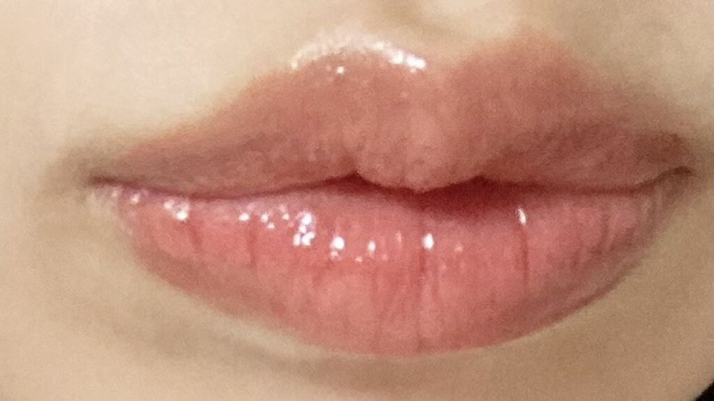 ルージュ ピュールクチュール ヴェルニ ウォーターグロウ/YVES SAINT LAURENT BEAUTE/口紅を使ったクチコミ（2枚目）