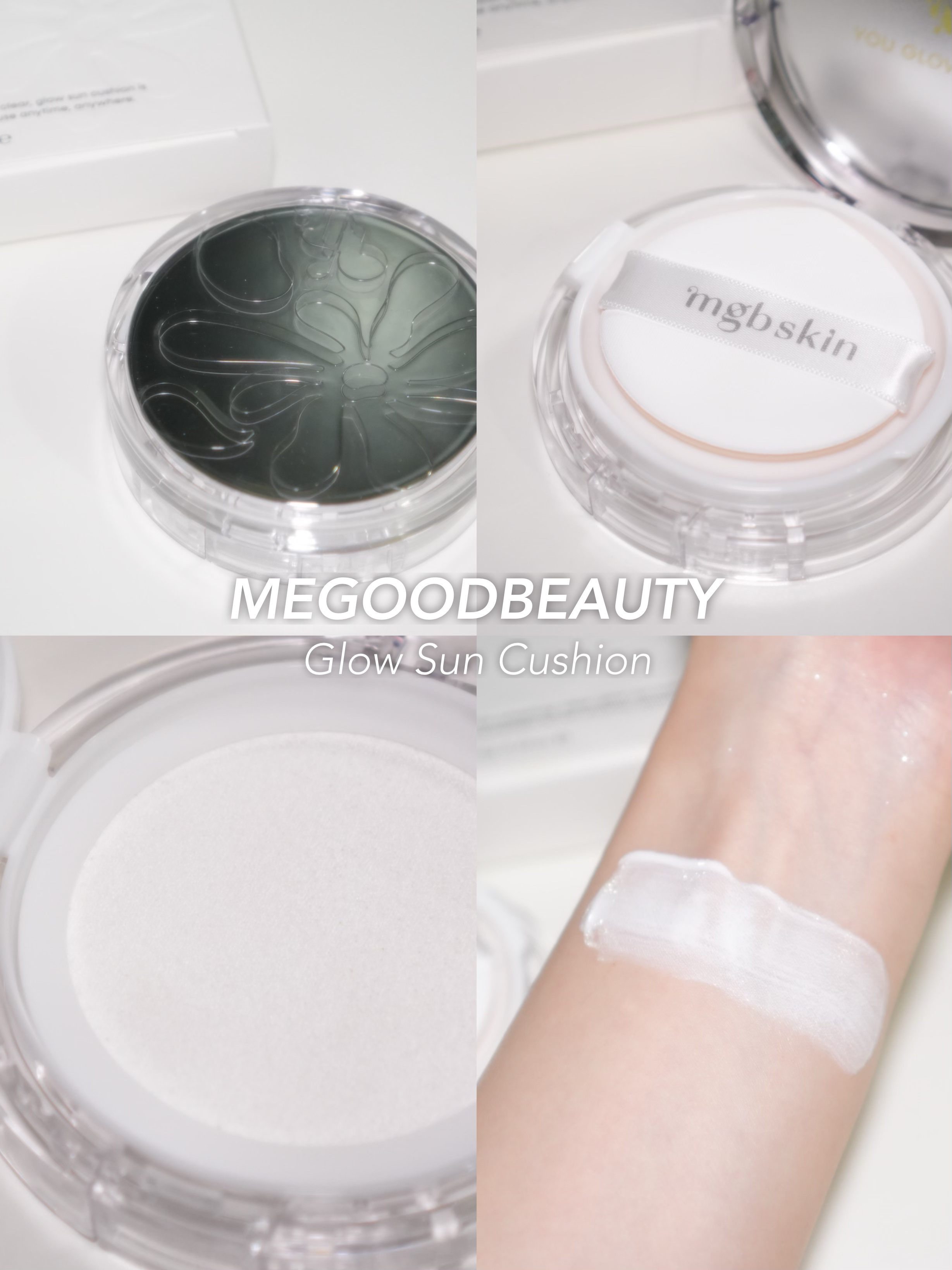 グロウ サン クッション/mgb skin/クッションファンデーションを使ったクチコミ（1枚目）