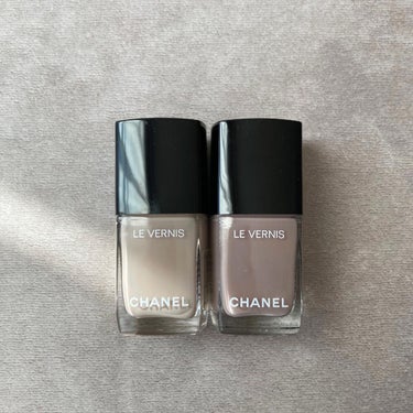 CHANEL ヴェルニ ロング トゥニュのクチコミ「＼フレンジー&ニュードーン／

今年一番使ったネイルは、ヴェルニの578 ニュードーン

シッ.....」（1枚目）