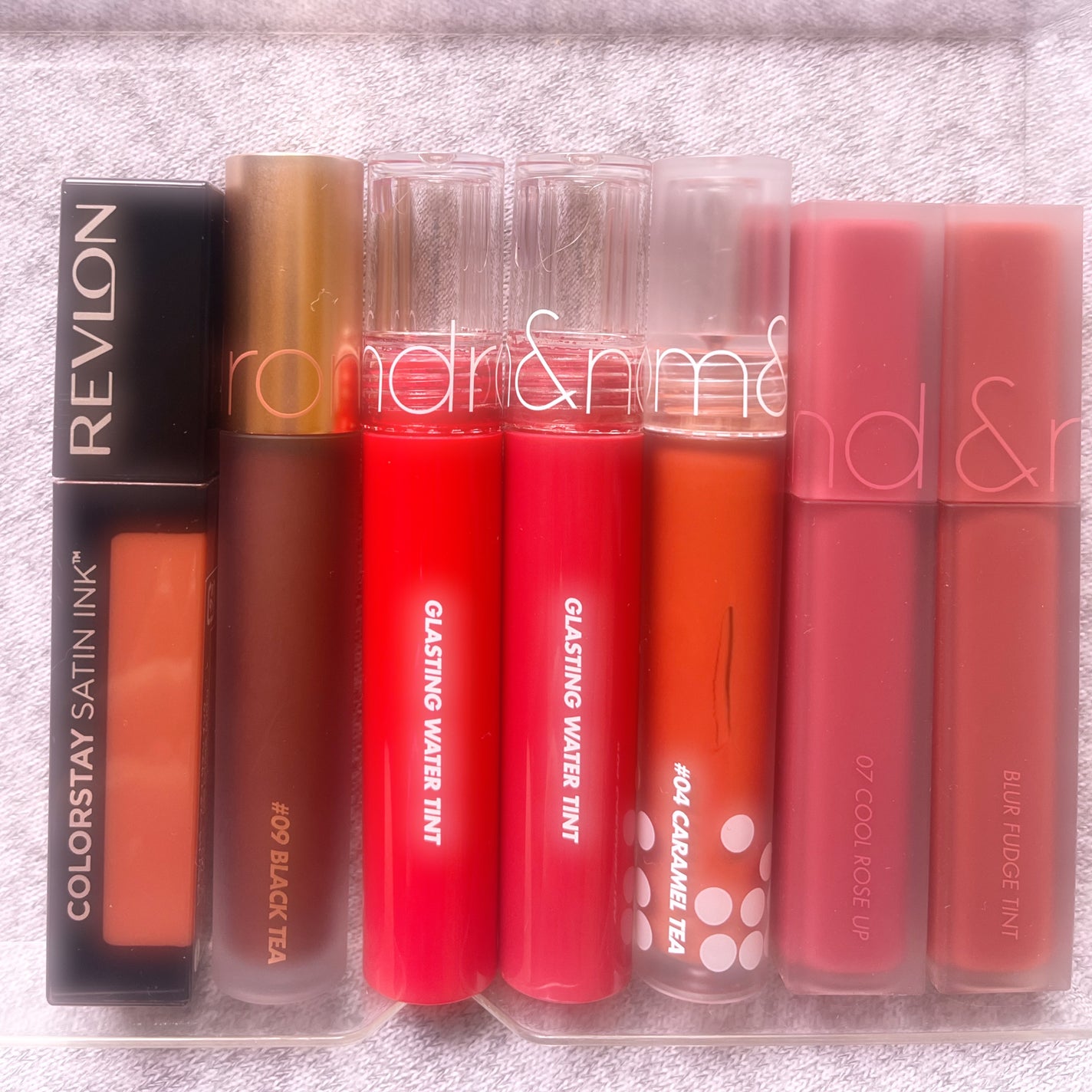 ジューシーラスティングティント/rom&nd/リップティントを使ったクチコミ(5枚目)