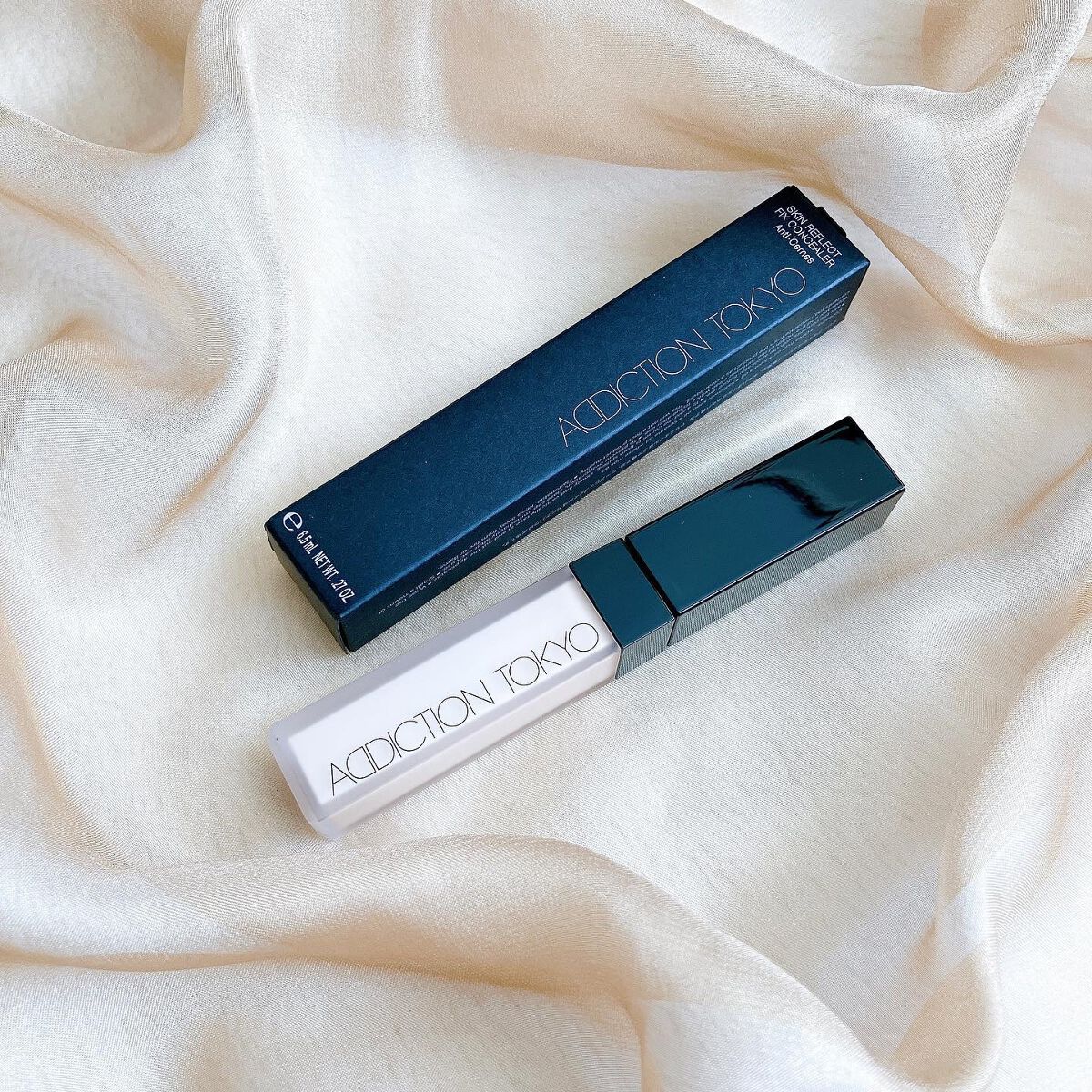 アディクション スキンリフレクト フィックス コンシーラー 002 Fair Ivory/ADDICTION/リキッドコンシーラーを使ったクチコミ（1枚目）