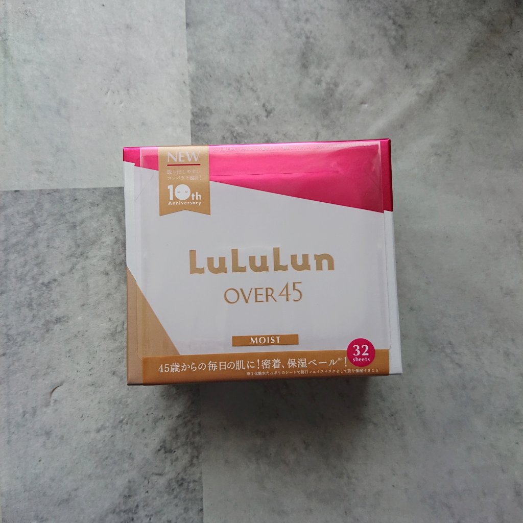ルルルンOVER45 カメリアピンク（モイスト） 32枚入/ルルルン/シートマスク・パックを使ったクチコミ（1枚目）