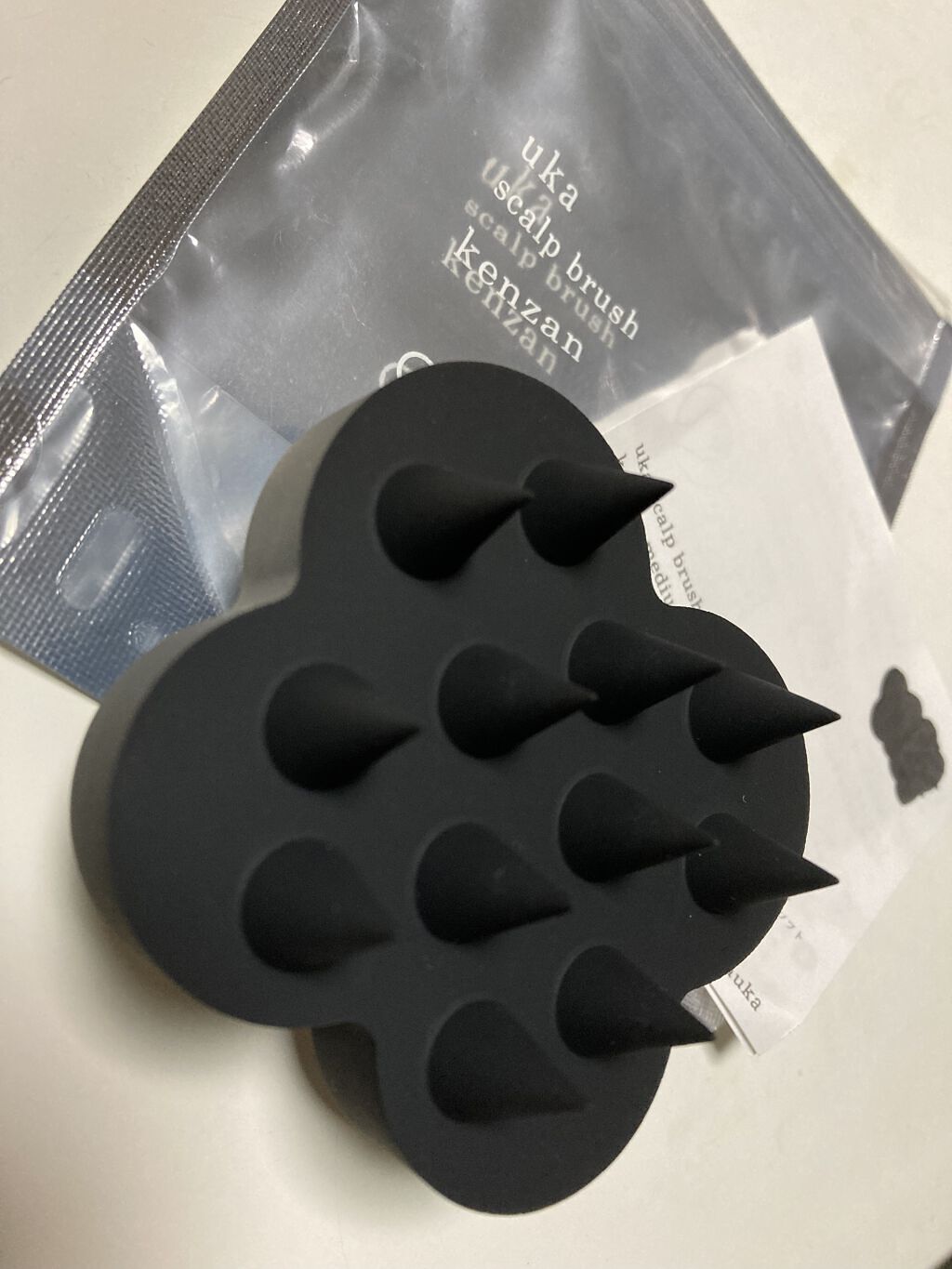 uka scalp brush kenzan/uka/スカルプブラシを使ったクチコミ（1枚目）