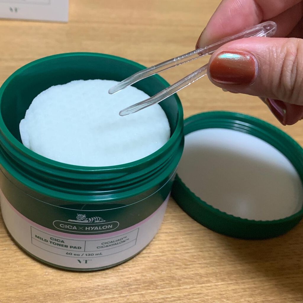 CICA マイルドトナーパッド/VT/トナーパッドを使ったクチコミ(3枚目)