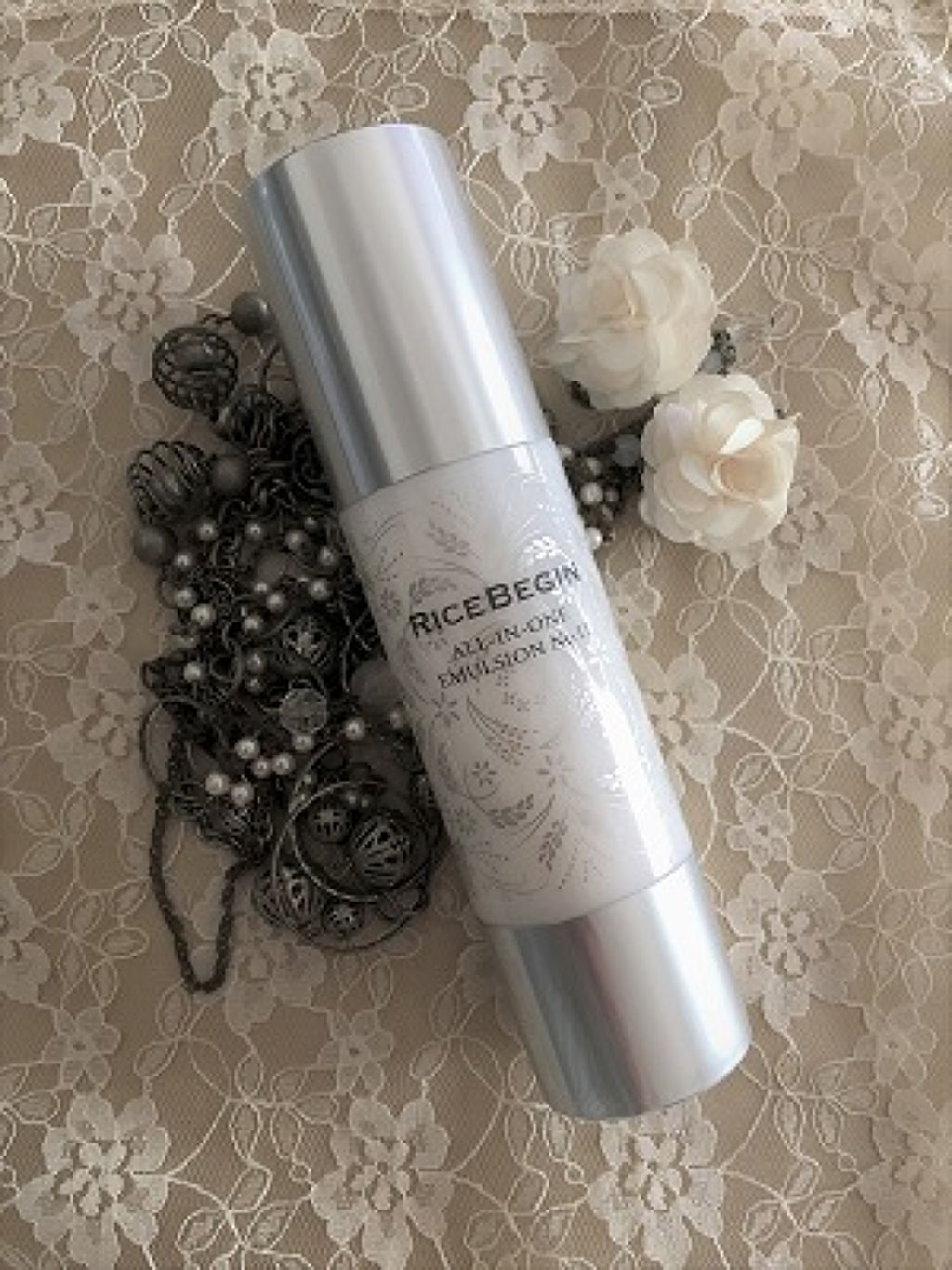 オールインワン エマルジョン No.11/ライスビギン/オールインワン化粧品を使ったクチコミ（3枚目）