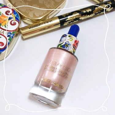 ソーラーグロウ ユニバーサル イルミネーティングドロップス/DOLCE&GABBANA BEAUTY/化粧下地を使ったクチコミ（1枚目）