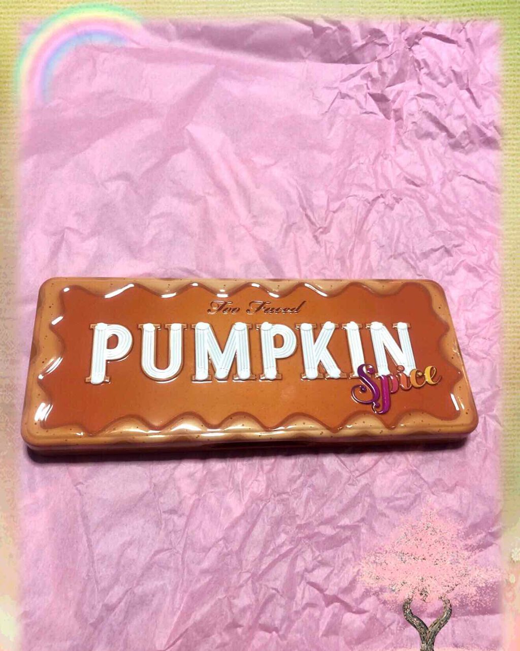 パンプキン スパイス アイシャドウ パレット(旧)/Too Faced/アイシャドウパレットを使ったクチコミ（1枚目）