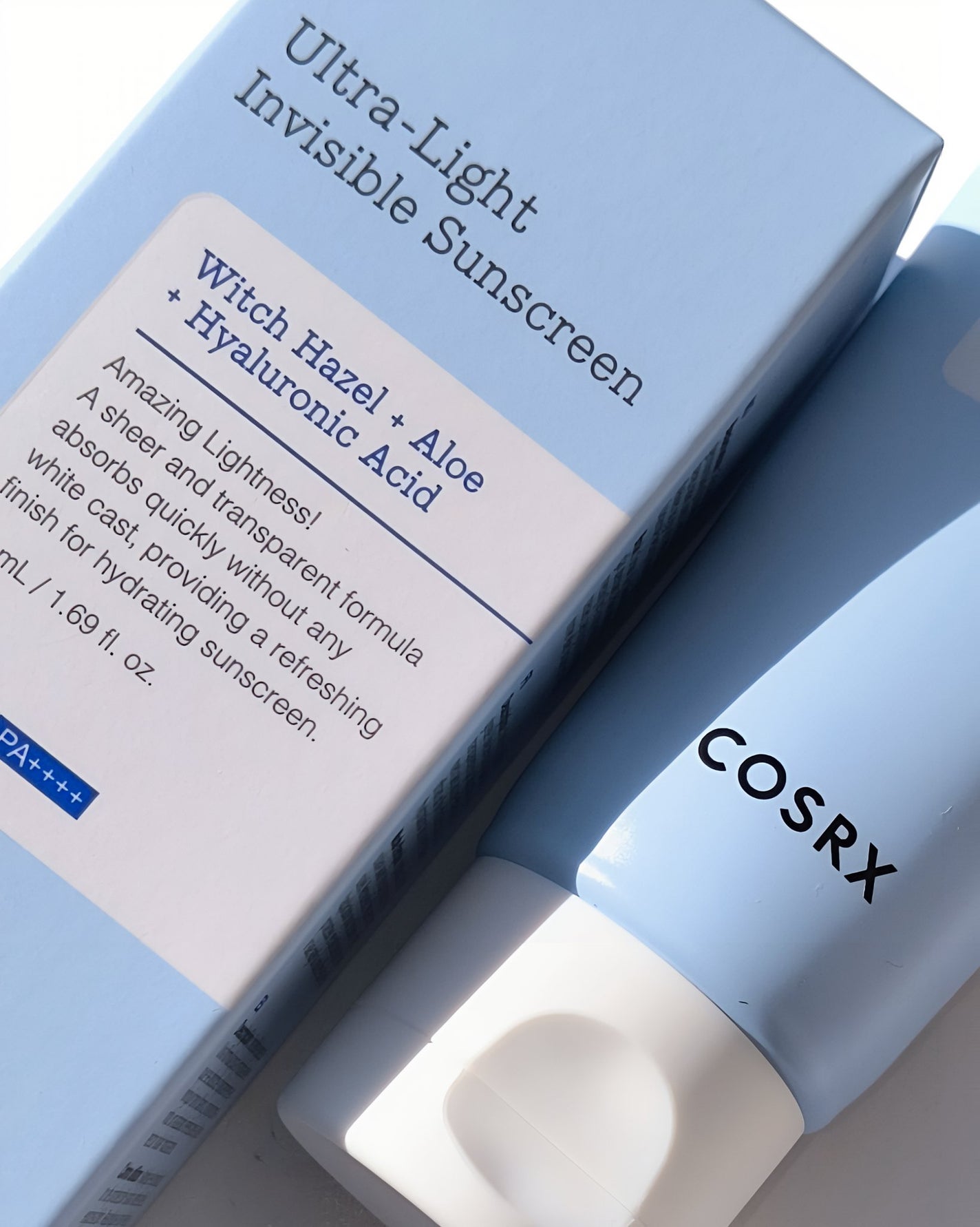 ウルトラライト透明UVクリーム/COSRX/日焼け止めクリームを使ったクチコミ(3枚目)