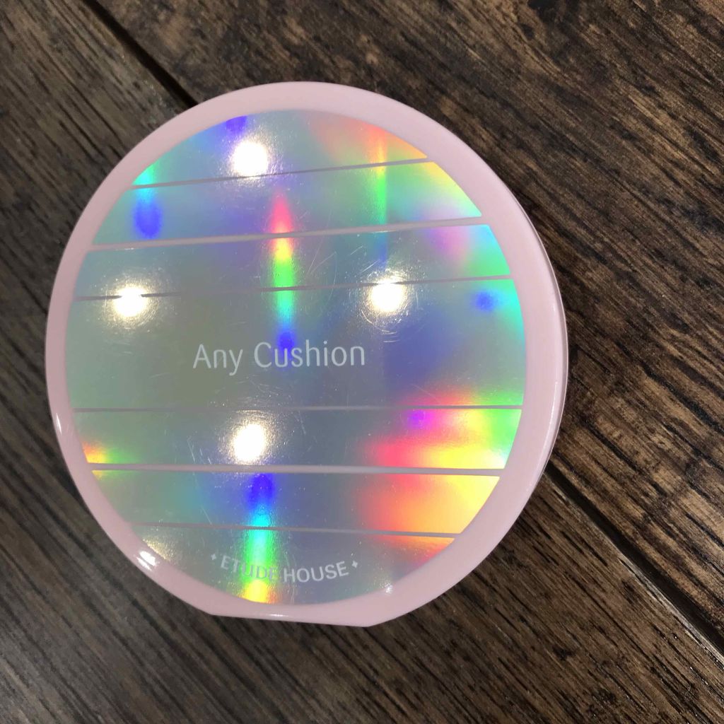 エニークッション クリームフィルター/ETUDE/クッションファンデーションを使ったクチコミ(1枚目)
