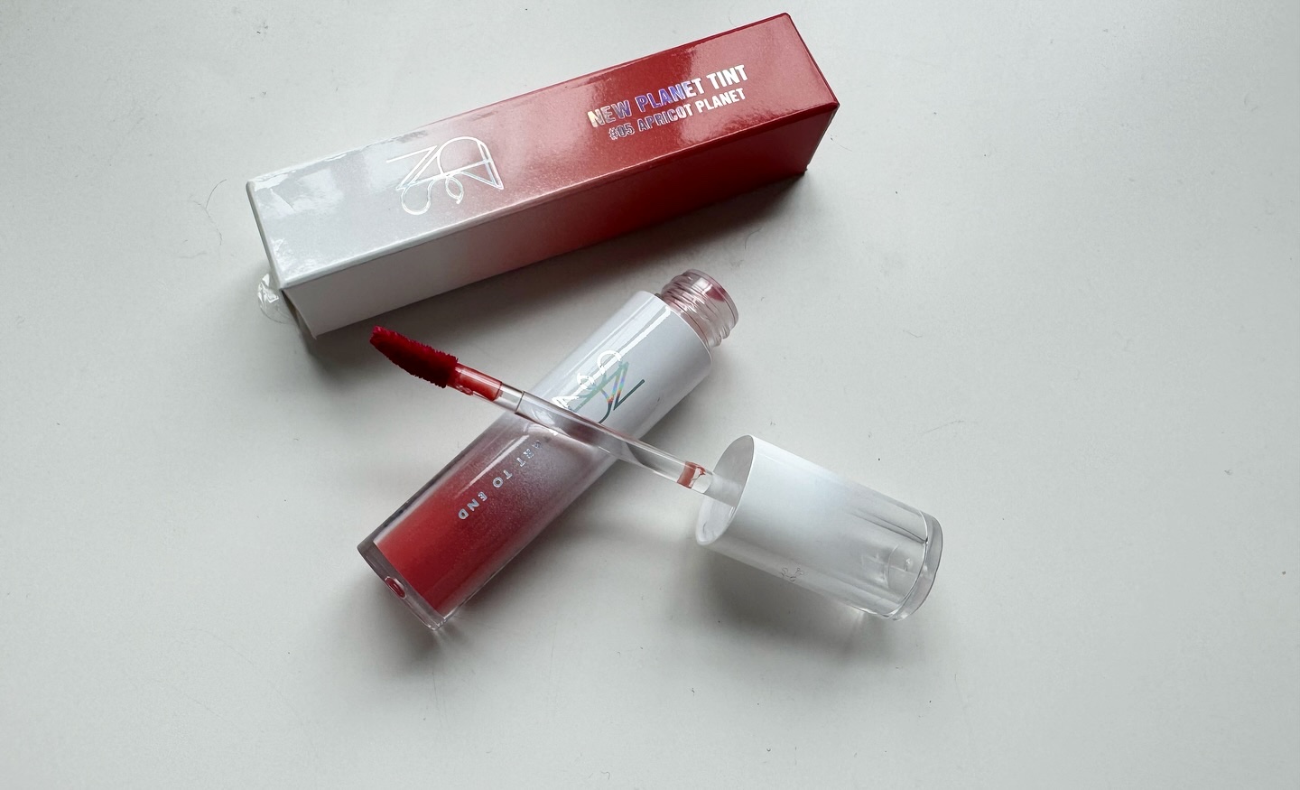 ニュープラネットティント #05 アプリコットプラネット/S2ND/リップティントを使ったクチコミ（2枚目）