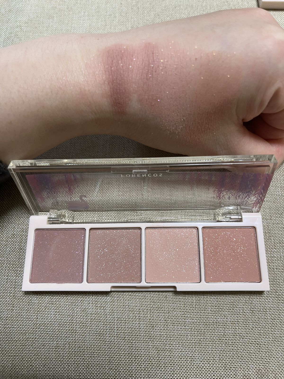 ベアシャドウパレット 04 レイク/フォレンコス/アイシャドウパレットを使ったクチコミ（1枚目）