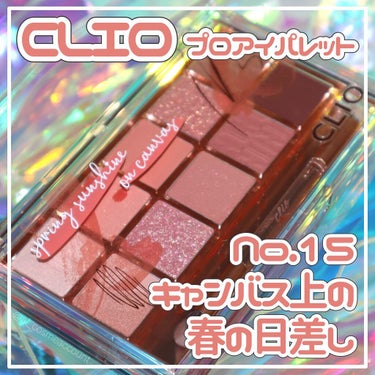 プロ アイ パレット/CLIO/アイシャドウパレットを使ったクチコミ（1枚目）