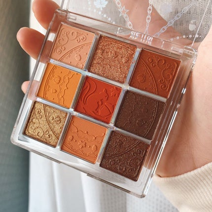 クォーツ 9色アイシャドウパレット(ドリームランドアイシャドウ)/ZEESEA/アイシャドウパレットを使ったクチコミ(2枚目)