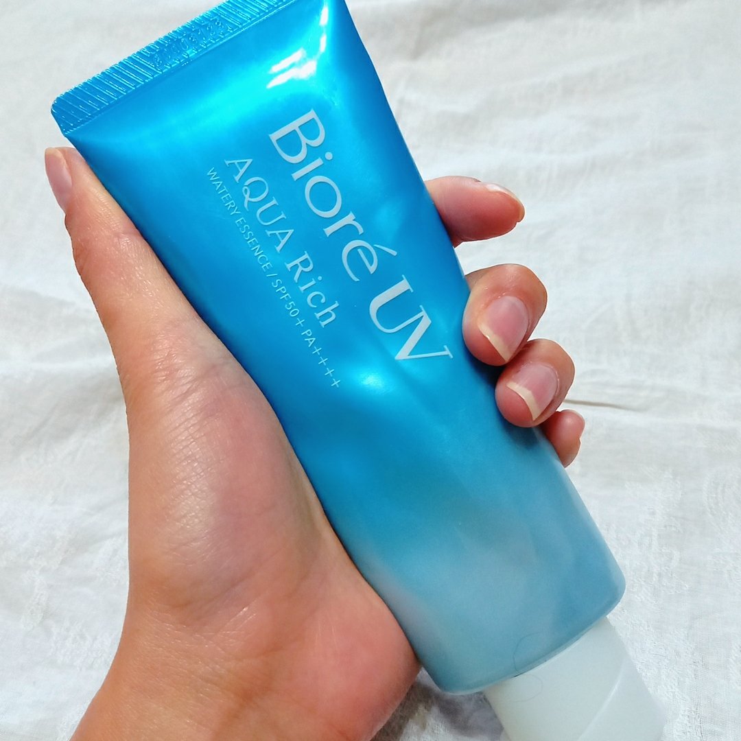 ビオレUV アクアリッチ ウォータリーエッセンス/ビオレ/日焼け止めローションを使ったクチコミ（2枚目）