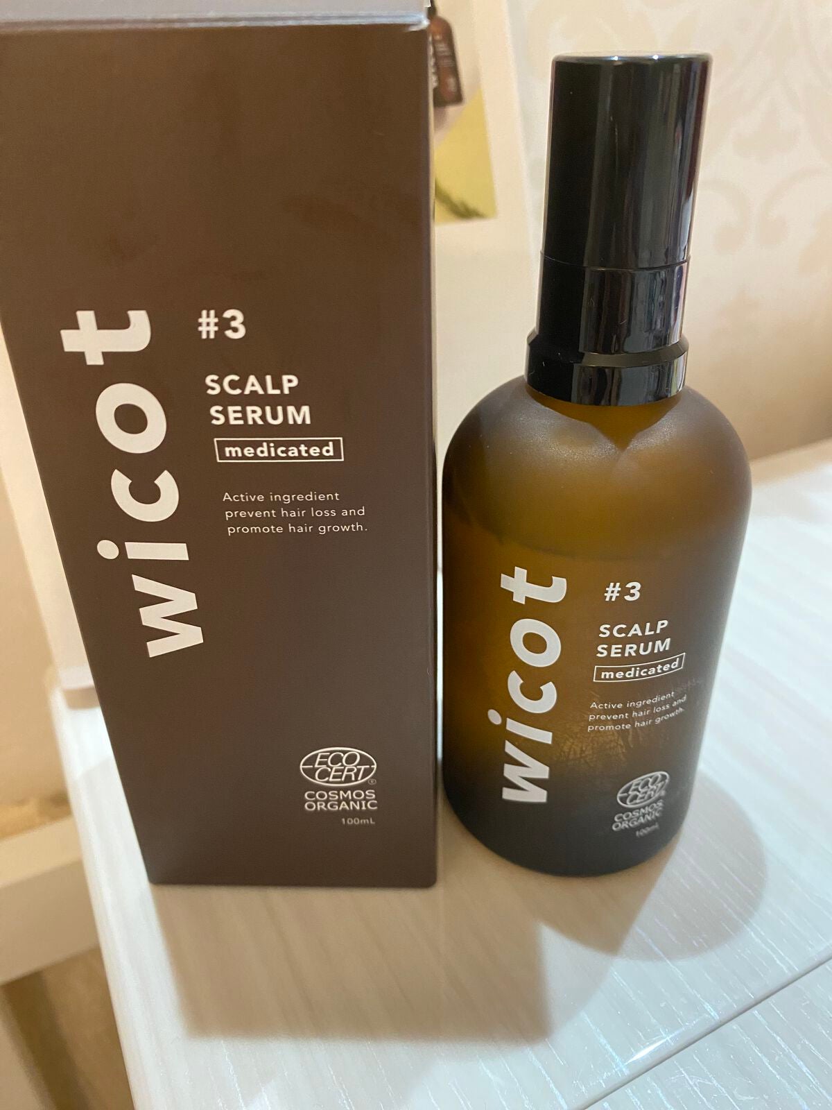 薬用スカルプセラム/wicot/頭皮ローションを使ったクチコミ(1枚目)