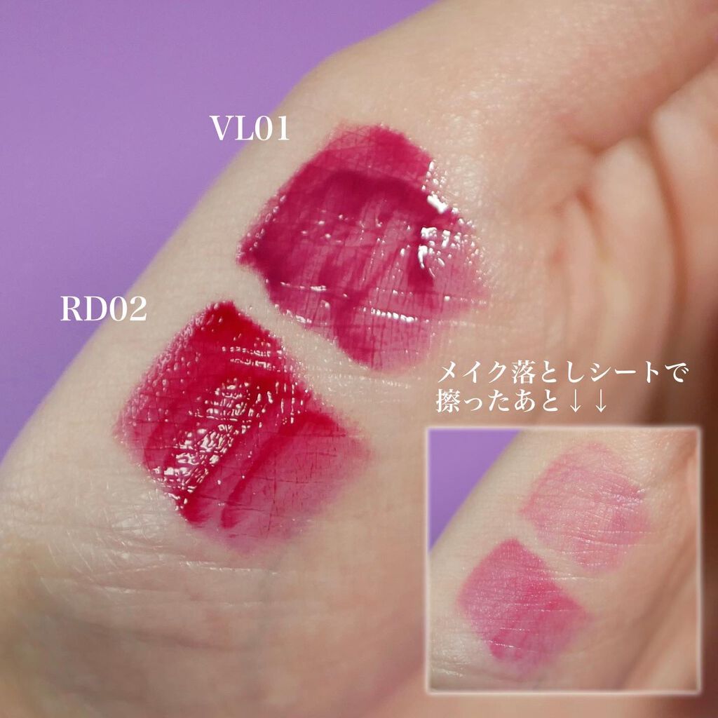 アピュー ジューシーパン ティント/A’pieu/リップティントを使ったクチコミ（3枚目）