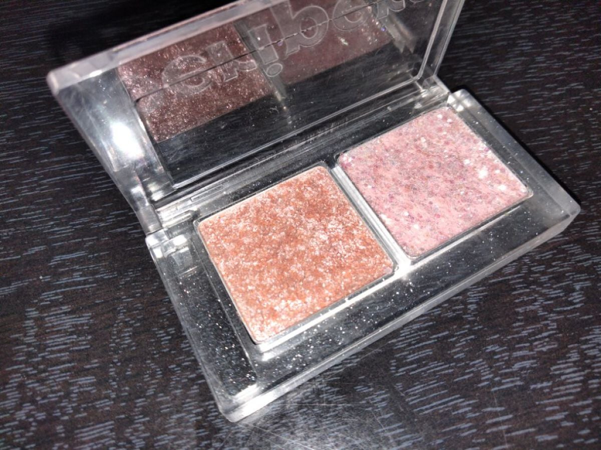 デュオ ポケット グリッター シャドウ/PERIPERA/アイシャドウパレットを使ったクチコミ(4枚目)