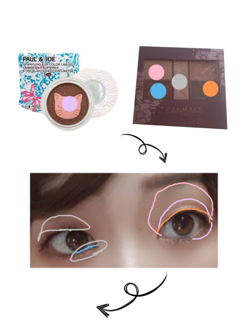 スパークリング アイカラー リミテッド/PAUL & JOE BEAUTE/ジェル・クリームアイシャドウを使ったクチコミ（2枚目）