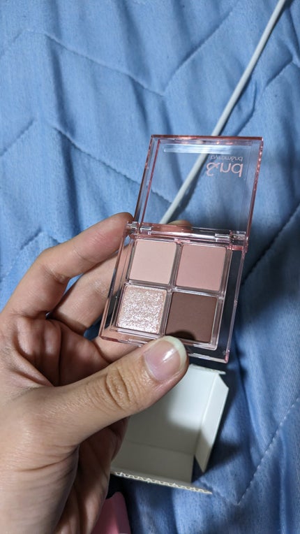 アンドバイロムアンド メロウアイパレット/&nd by rom&nd/アイシャドウパレットを使ったクチコミ(4枚目)