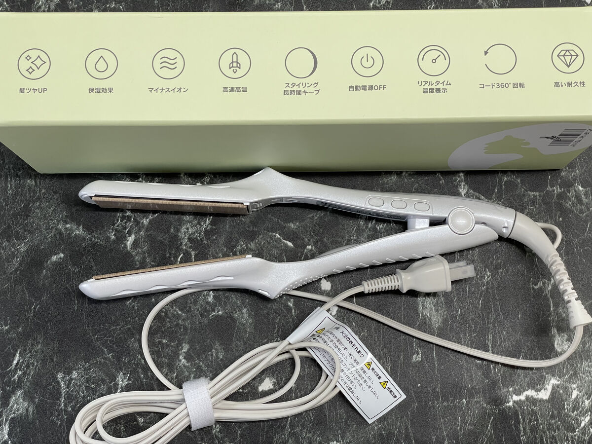 絹女～KINUJO～ストレートアイロン/KINUJO/ストレートアイロンを使ったクチコミ（3枚目）