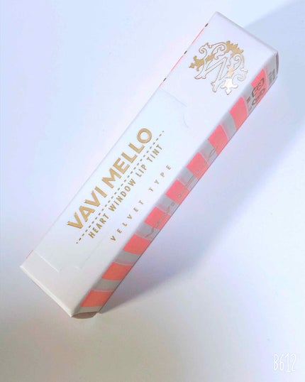 ハートウィンドウリップティントベルベットタイプ/VAVI MELLO/口紅を使ったクチコミ(2枚目)