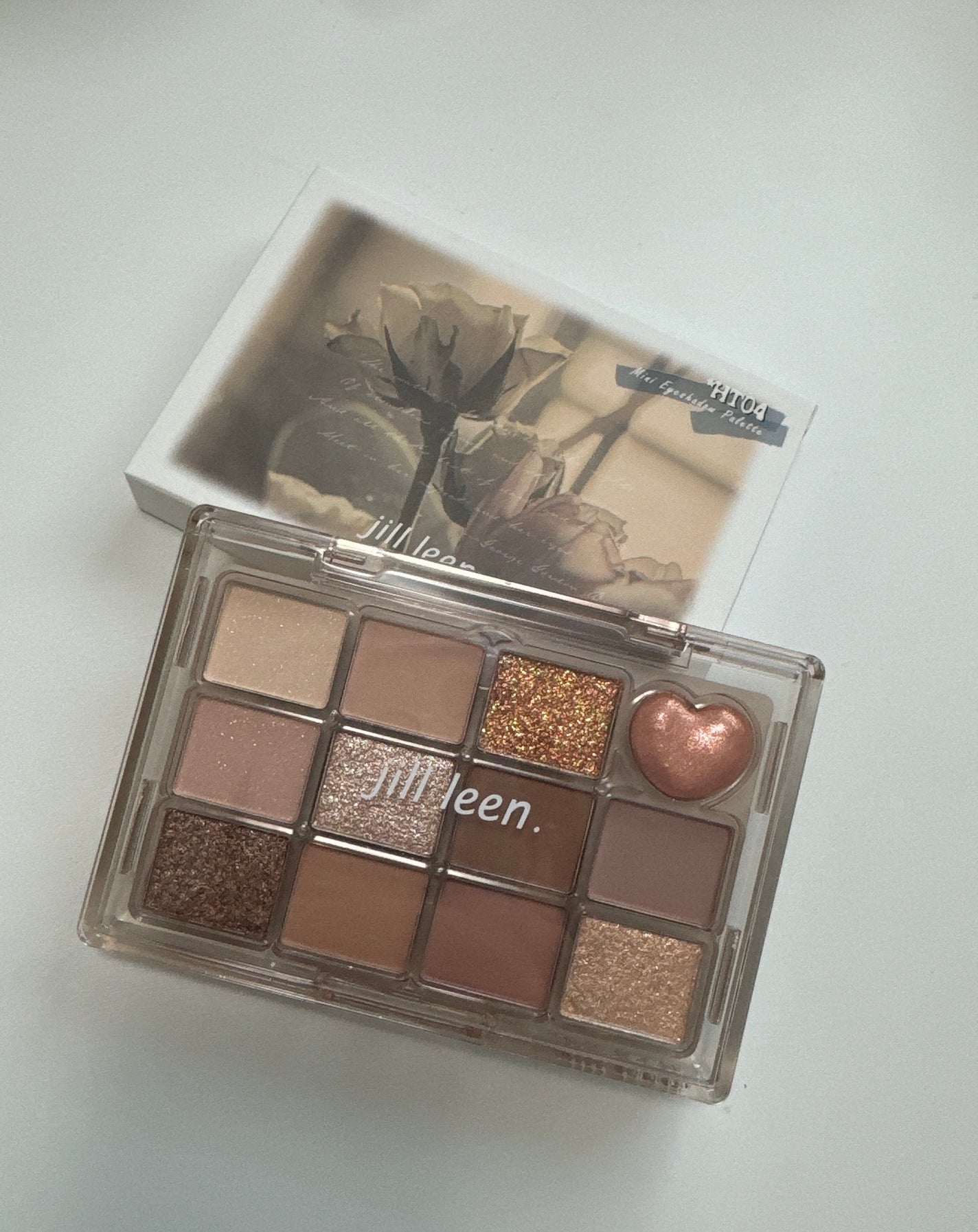 シャイニング12色ミニアイシャドウパレット/jill leen./アイシャドウパレットを使ったクチコミ(2枚目)